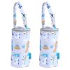 IMIKEYA 2-Pack Insulated Baby Bottle Bags with Carrying Handles, Oxford Fabric and Cotton, for Strollers and Travel view 1