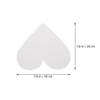 Heart-Shaped White Foam Cake Model for Decoration view 2