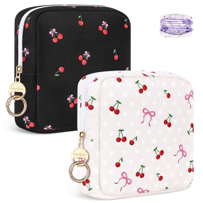 2-Pack Period Storage Bags for Tampons and Pads