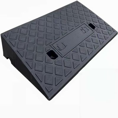 Kerb Ramp Threshold Ramps, Black and Yellow, Multiple Sizes (50 x 22 x 5 cm)