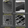 The Kerb Ramp Rubber Curb Ramp for Cars, Wheelchairs, Motorcycles and Loading, Various Sizes (100 x 25 x 6 cm) view 4
