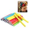 40-Piece Rubber Flexi Rod Curlers, Heatless Curling Rods view 1