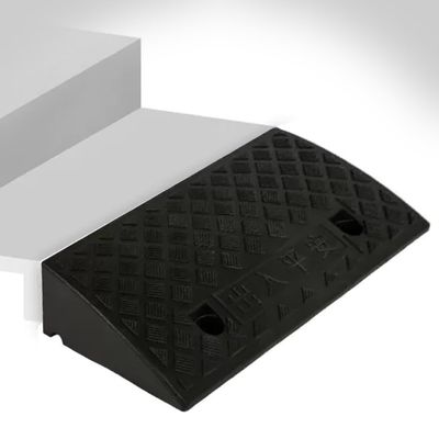 The Kerb Ramp Curb Ramp for Wheelchairs and Vehicles, Multicolor, Multiple Sizes (Yellow, 50 x 40 x 17 cm)