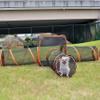 BKSXSOP Portable Foldable Mesh Play Tent with Tunnels for Cats and Small Animals view 3