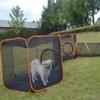 BKSXSOP Portable Foldable Mesh Play Tent with Tunnels for Cats and Small Animals view 4