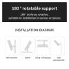 Tuya Smart Floodlight LED Outdoor Waterproof Garden Street Light 30/50/100W RGBCW Dimmable (Gateway) view 3