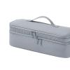 Harilla Hair Dryer Storage Bag, Nylon Organizer, Gray view 2