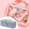 Harilla Hair Dryer Storage Bag, Nylon Organizer, Gray view 4