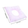 PRETYZOOM Pink Square Pearl Cotton Facial Massage Pillow for Massage Tables view 2