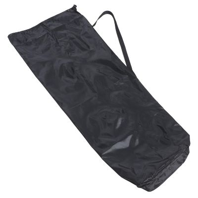 Black Oxford Fabric Stroller Travel Bag with Drawstring Closure