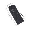 Black Oxford Fabric Stroller Travel Bag with Drawstring Closure view 2
