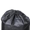 Black Oxford Fabric Stroller Travel Bag with Drawstring Closure view 3