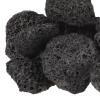 Volcanic Rock Decorative Stones, Breathable, 1 Bag, Black, for Plants view 3