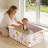 Foldable Kids' Bathtub with Drain Valve view 2