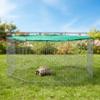 Mucola Round Foldable Exercise Pen for Rabbits with Cover Net view 2