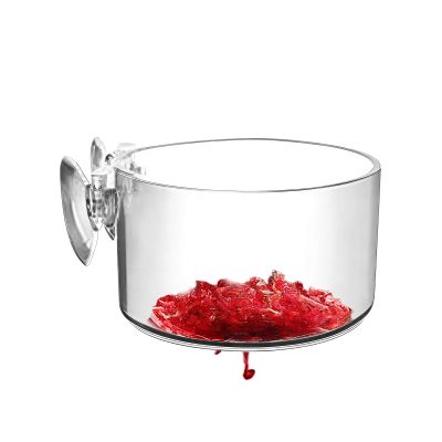Aquarium Plant Holder - Clear Acrylic Holder with Suction Cup