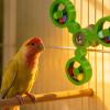 Interactive Bird Toy - Rotating Windmill Shape view 2