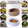 Generic Reptile Feeding Bowl, Anti-Escape Mealworm Bowl view 4