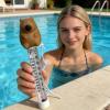Pool Thermometer with Easy-to-Read Water Temperature Display view 2
