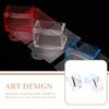 SOLUSTRE 2-Piece Square Plastic Nail Art Stamps view 3