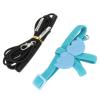 AlpenLife Basics Parrot, Elastic Bird Harness, Leash, Lightweight, Easy to Carry for Outdoor Walking Training, Latex Silk, Adjustable, Portable (Blue) view 1
