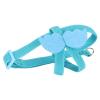 AlpenLife Basics Parrot, Elastic Bird Harness, Leash, Lightweight, Easy to Carry for Outdoor Walking Training, Latex Silk, Adjustable, Portable (Blue) view 4