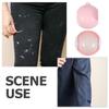 INOOMP Reusable Portable Lint Roller Made of ABS and TPU for Pet Hair, Washable Lightweight Hair Remover for Clothing and Home, Travel view 3