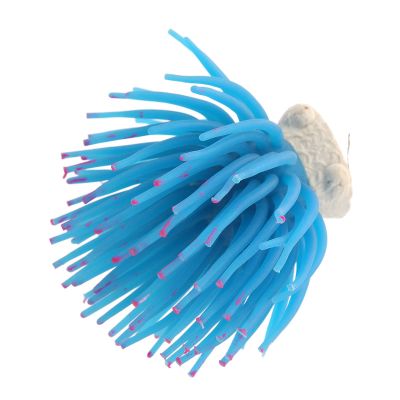 SENECESLI Simulated Sea Urchin Coral for Aquariums (Blue)
