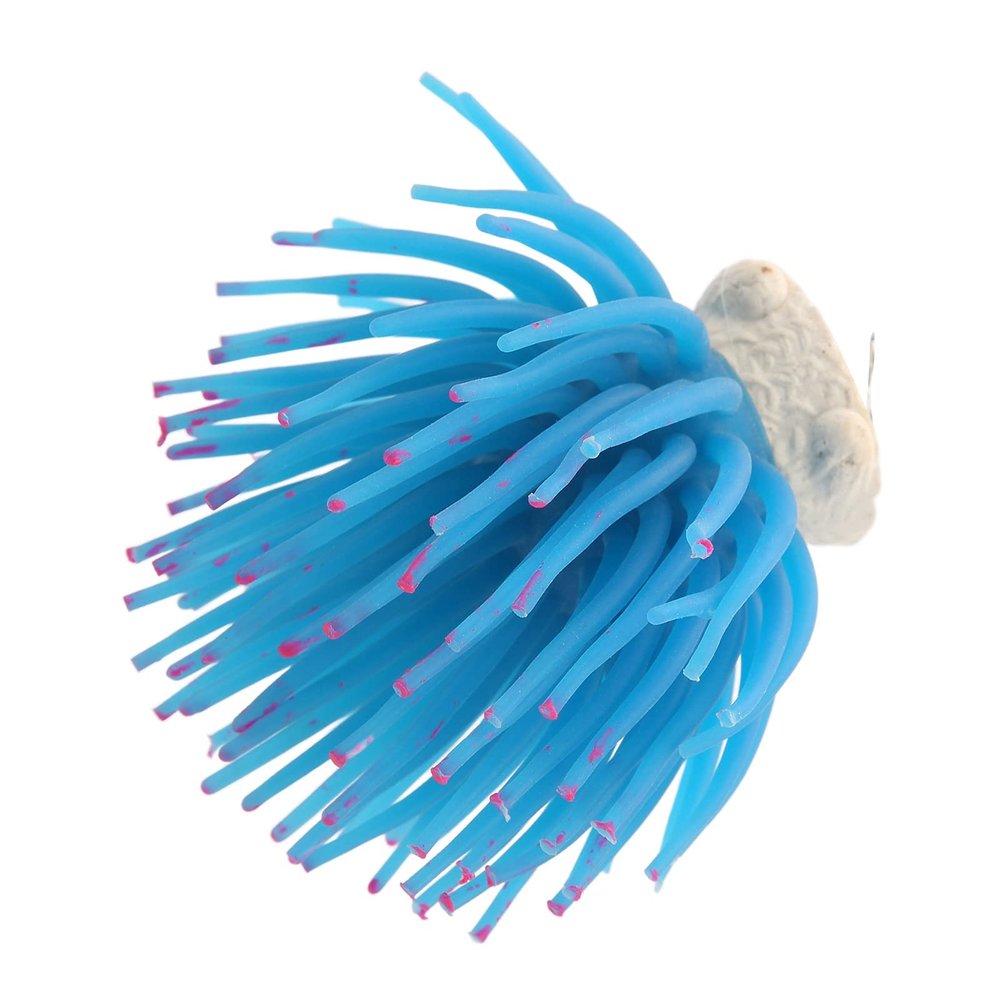 SENECESLI Simulated Sea Urchin Coral for Aquariums (Blue)
