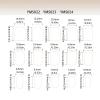 300 Press-On Nails, Soft Gel French Tips, 15 Sizes view 4