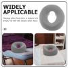 BETOOKY Ergonomic Memory Foam Facial Massage Pillow with Removable, Washable Gray Cover view 3