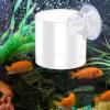 mophrati Transparent Floating Fish Feeder with Suction Cup view 2