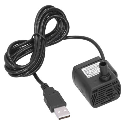 Fafeicy Ultra-Quiet Mini Submersible Pump, ABS, 200 L/h, for Aquariums and Garden Irrigation