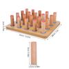 Wooden Pegboard for Finger Exercises, Hand Therapy and Rehabilitation view 2