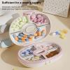 Travel Pill Organizer, 3-Compartment Pill Case view 4