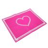 Foldable Silicone Hand Rest Cushion and Nail Art Mat, Rose Red view 2