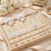 15-Piece Bridal Hair Accessories Set, U-Shaped Flower and Pearl Hairpins, Silver view 4