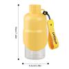 Leak-Proof Dog Water Bottle with Wide Drinking Bowl view 2