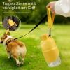 Leak-Proof Dog Water Bottle with Wide Drinking Bowl view 4