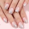 Vesavifaka 24-Piece Short Glossy Press-On Nails view 1