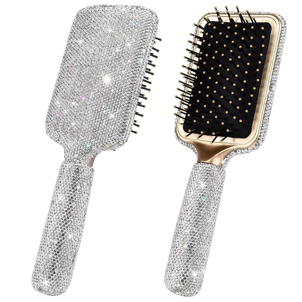 Vintage Hair Brush with Strass