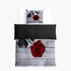 Odot Kids' Bedding for Boys and Girls, Modern Print Toddler Bedding Set, 1 Duvet Cover and 1 Matching Pillowcase, Rose Petals 4, 150 x 200 cm view 3