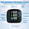 Rechargeable Wrist Blood Pressure Monitor with Large LED Display view 2