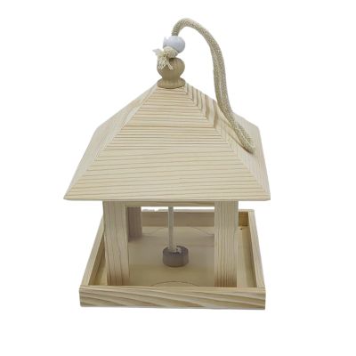 Large-Capacity House-Style Bird Feeder