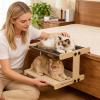 Cat Window Bed - Floating Indoor Hammock for Pets view 2