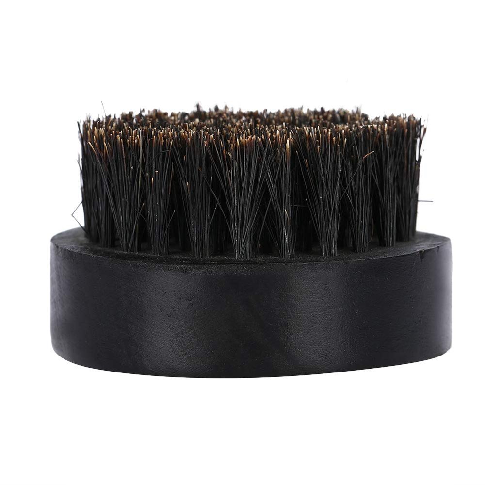 Men's Black Mustache Brush Grooming Kit
