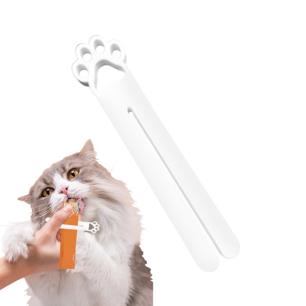 Cat Food Dispenser Syringe - 3D Printed Kitten Treat Squeezer