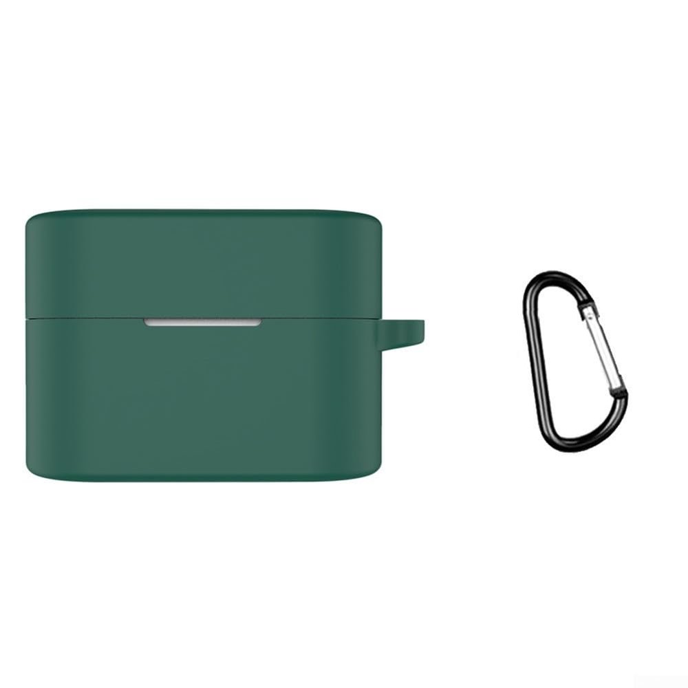 Water-Resistant Silicone Earbud Case for Sony WF-1000XM6, Drop Protection and Easy Charging, Green