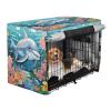KAAVIYO Ocean Dolphin Dog and Cat Crate Cover, Waterproof Indoor/Outdoor Pet Cover view 2