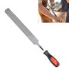 2 Double-Sided Hoof Files for Horses, Stainless Steel, Ergonomic Handle view 2